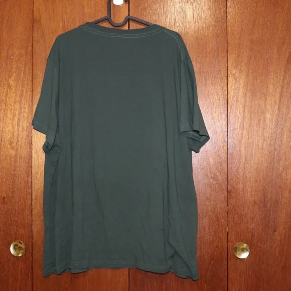 5 for $5 ~ Green Graphic Tee – Sun & Moon Design Short Sleeve - Picture 2 of 4